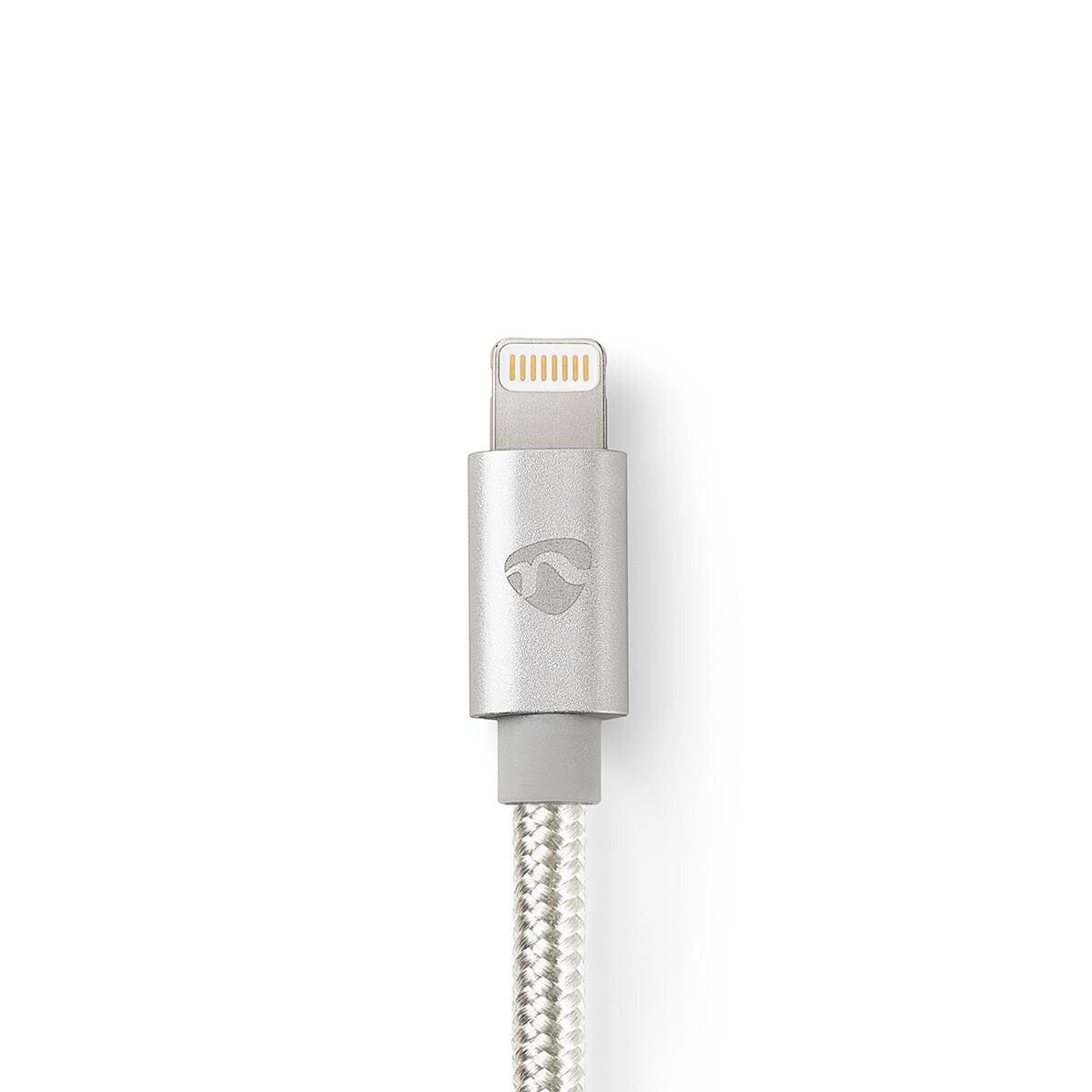 Nedis CCTB39300AL30 mobiltelefonkablar Gjuten aluminium 3 m USB A Lightning