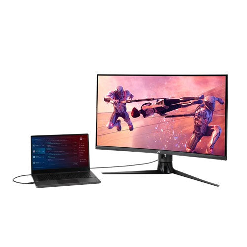 ASUS ROG Strix XG32VC platta pc-skärmar 80 cm (31.5") 2560 x 1440 pixlar Quad HD LED Svart