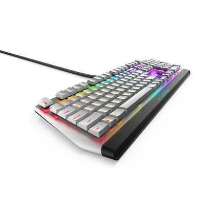 Alienware AW510K tangentbord Spela USB Svart, Vit