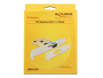 DeLOCK 89444 nätverkskort/adapters Intern Serial