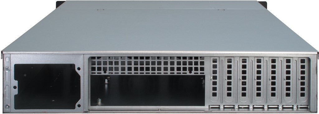 Inter-Tech IPC 2U-2406 Ställning Svart, Silver