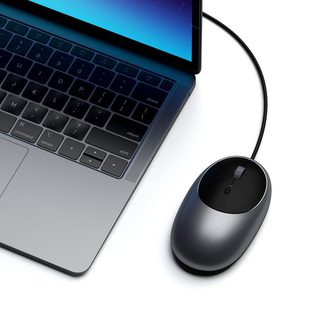 Satechi C1 datormöss Kontor Ambidextrous USB Type-C IR LED 3200 DPI