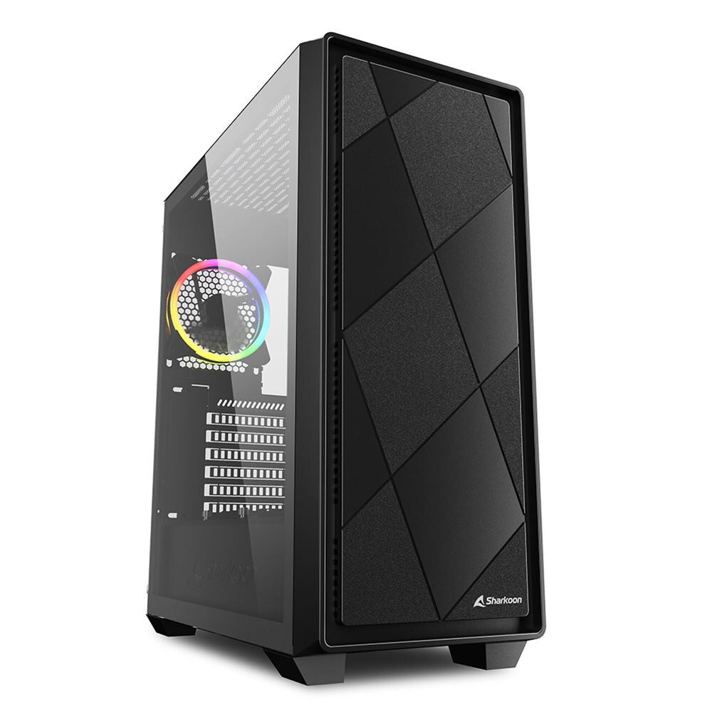 Sharkoon VS8 RGB Midi Tower Svart