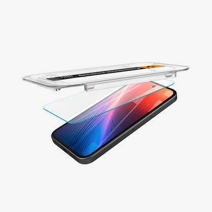 Spigen GLAS.tR EZ Fit Genomskinligt skärmskydd Google 2 styck