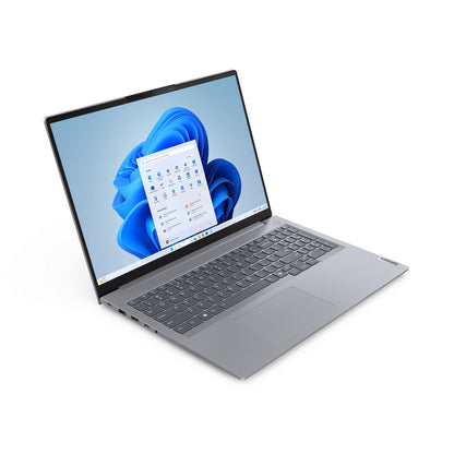 Lenovo ThinkBook 16 G7 ARP AMD Ryzen™ 5 7535HS Bärbar dator 40,6 cm (16") WUXGA 16 GB DDR5-SDRAM 512 GB SSD Wi-Fi 6E (802.11ax) Windows 11 Pro Engelsk Grå