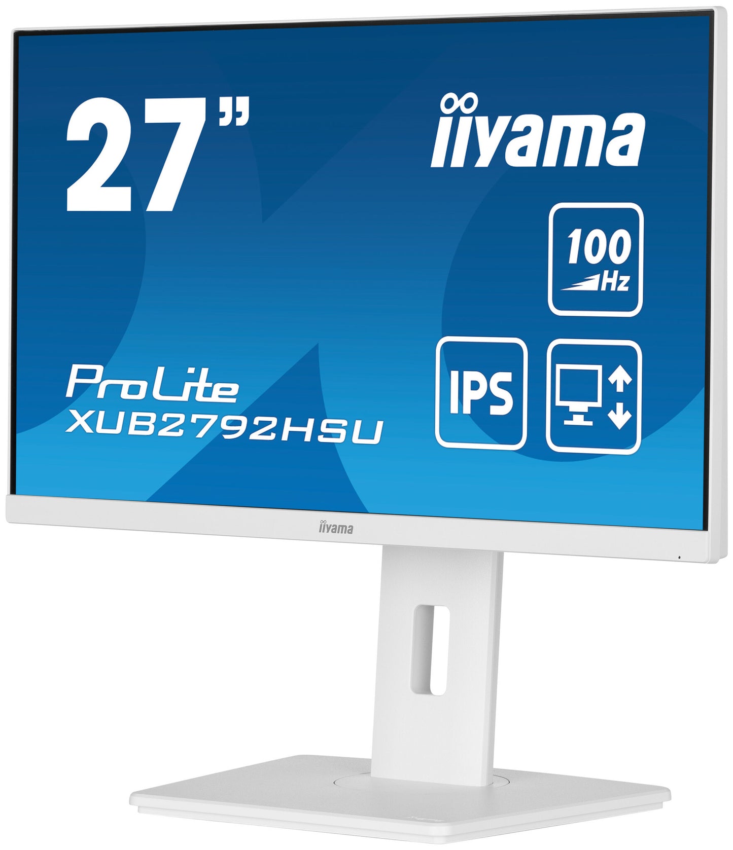 iiyama ProLite XUB2792HSU-W6 LED display 68,6 cm (27") 1920 x 1080 pixlar Full HD Vit