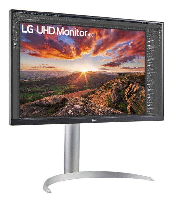 LG 27UP850K-W.AEU monitor platta pc-skärmar 68,6 cm (27") 3840 x 2160 pixlar 4K Ultra HD LED Svart