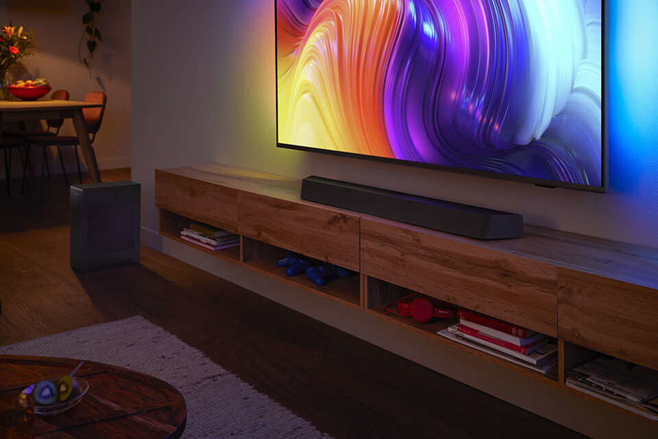 Philips TAB8507B/10 soundbar-högtalare Antracit 3.1 kanaler 600 W