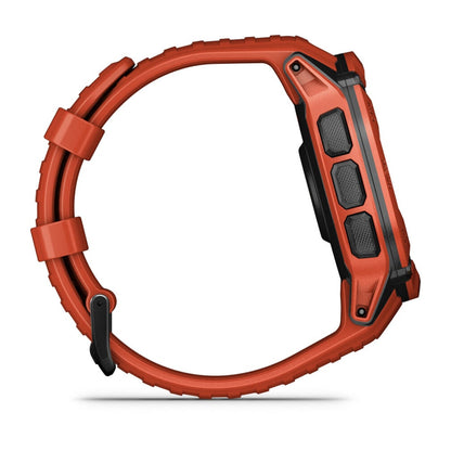 Garmin Instinct 2X Solar 2,79 cm (1.1") MIP 50 mm Digital 176 x 176 pixlar Pekskärm Röd GPS
