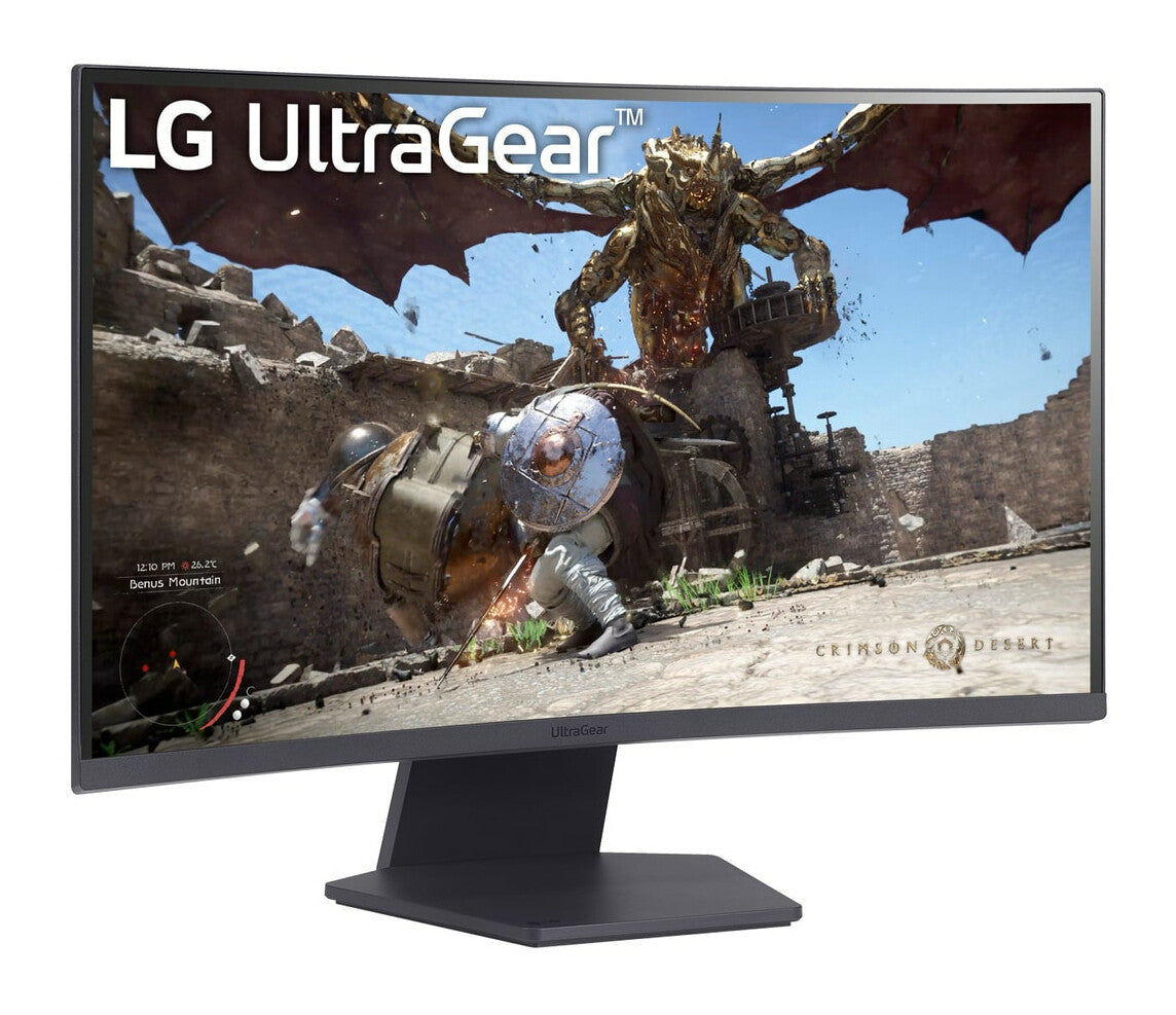 LG 27GS60QC-B platta pc-skärmar 68,6 cm (27") 2560 x 1440 pixlar Full HD LCD Svart