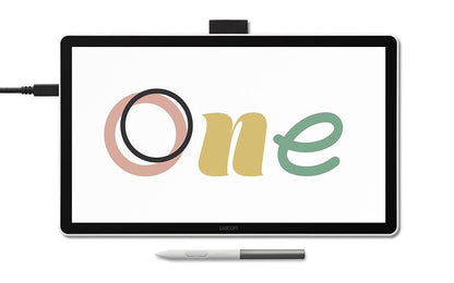 Wacom One 14 ritplattor Svart, Vit 2540 lpi 309 x 174 mm USB