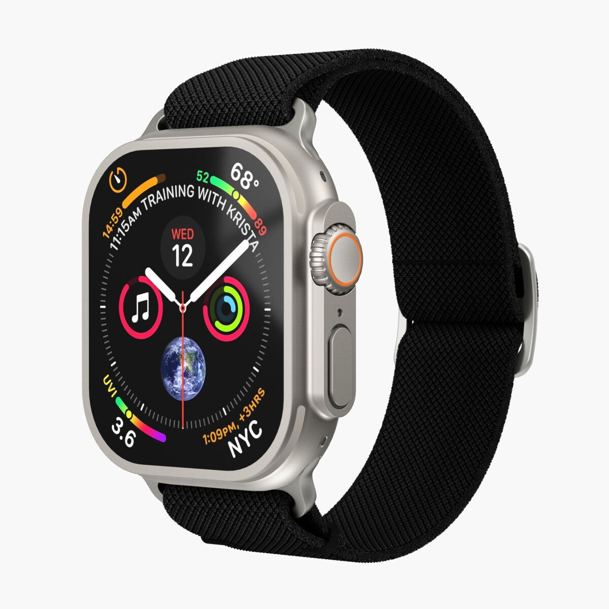 Vonmählen Classic Nylon Loop Band Svart