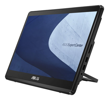 ASUS ExpertCenter E1 AiO E1600WKAT-BMR106X Intel® Celeron® N N4500 39,6 cm (15.6") 1920 x 1080 pixlar Pekskärm All-in-One tablet PC 4 GB DDR4-SDRAM 128 GB SSD Windows 11 Pro Wi-Fi 6 (802.11ax) Svart