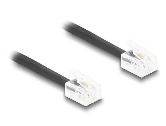 DeLOCK 90202 telefonkablar 2 m Svart