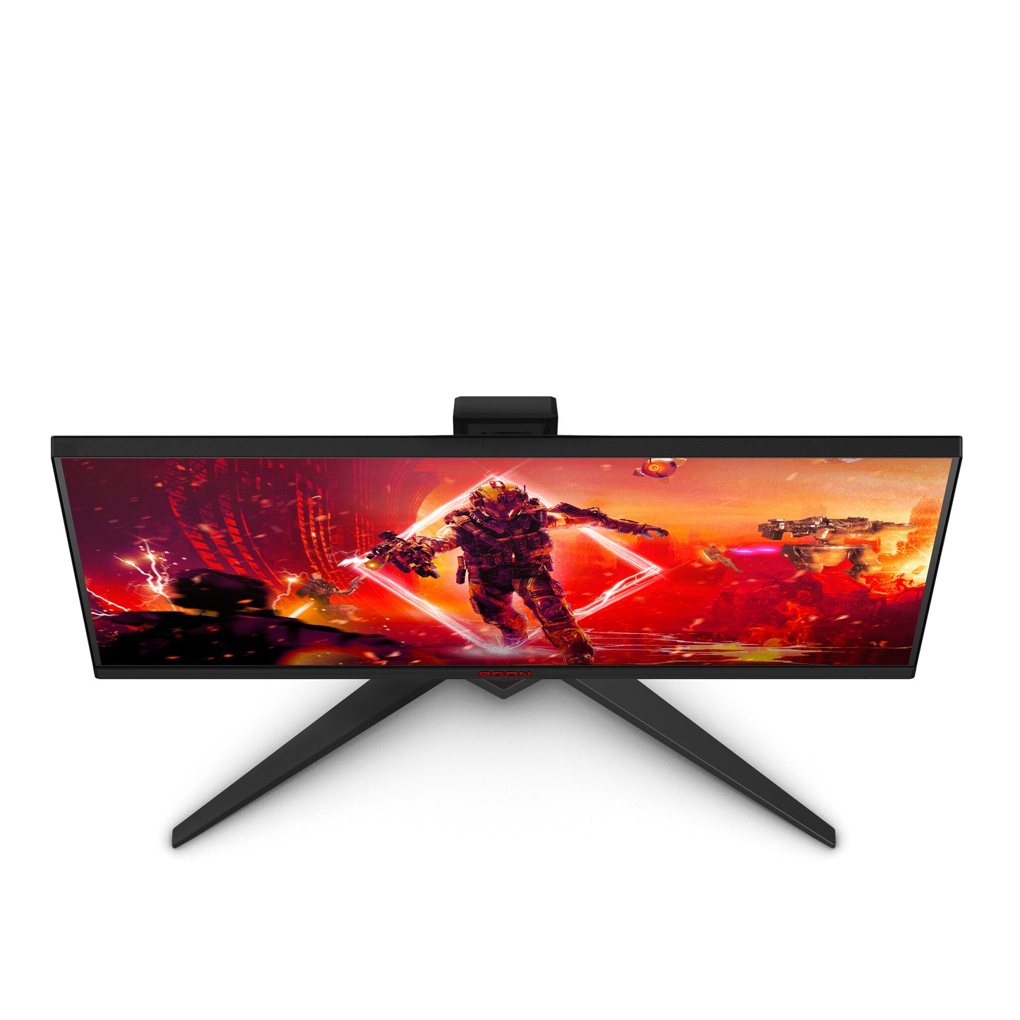 AOC AGON AG275QXN/EU LED display 68,6 cm (27") 2560 x 1440 pixlar Quad HD Svart, Röd