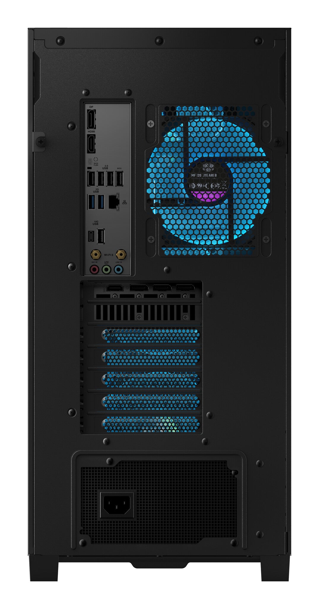 ASUS ROG G700 GM700TZ-R8700F092W AMD Ryzen™ 7 8700F 32 GB DDR5-SDRAM 2 TB SSD NVIDIA GeForce RTX 5070 Ti Windows 11 Home Tower PC Svart