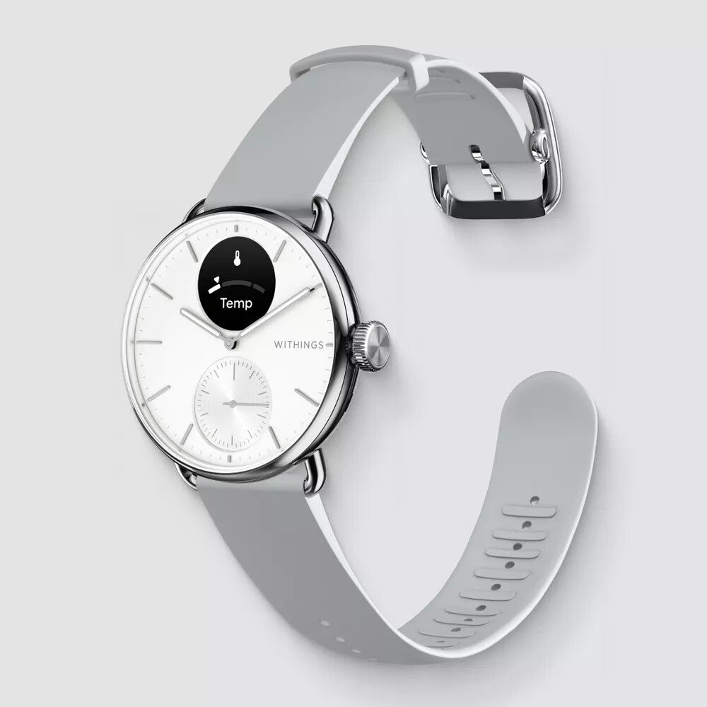 Withings ScanWatch 2 1,6 cm (0.63") OLED 38 mm Hybrid Rostfritt stål