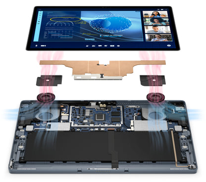 DELL Latitude 7350 Detachable Intel Core Ultra 7 164U Hybrid (2-i-1) 33 cm (13") Pekskärm 3K 16 GB LPDDR5x-SDRAM 512 GB SSD Wi-Fi 7 (802.11be) Windows 11 Pro Nordic Svart