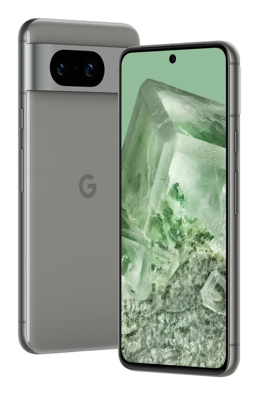 Google Pixel 8 15,8 cm (6.2") Dubbla SIM-kort 5G USB Type-C 8 GB 128 GB 4575 mAh Grön, Grå