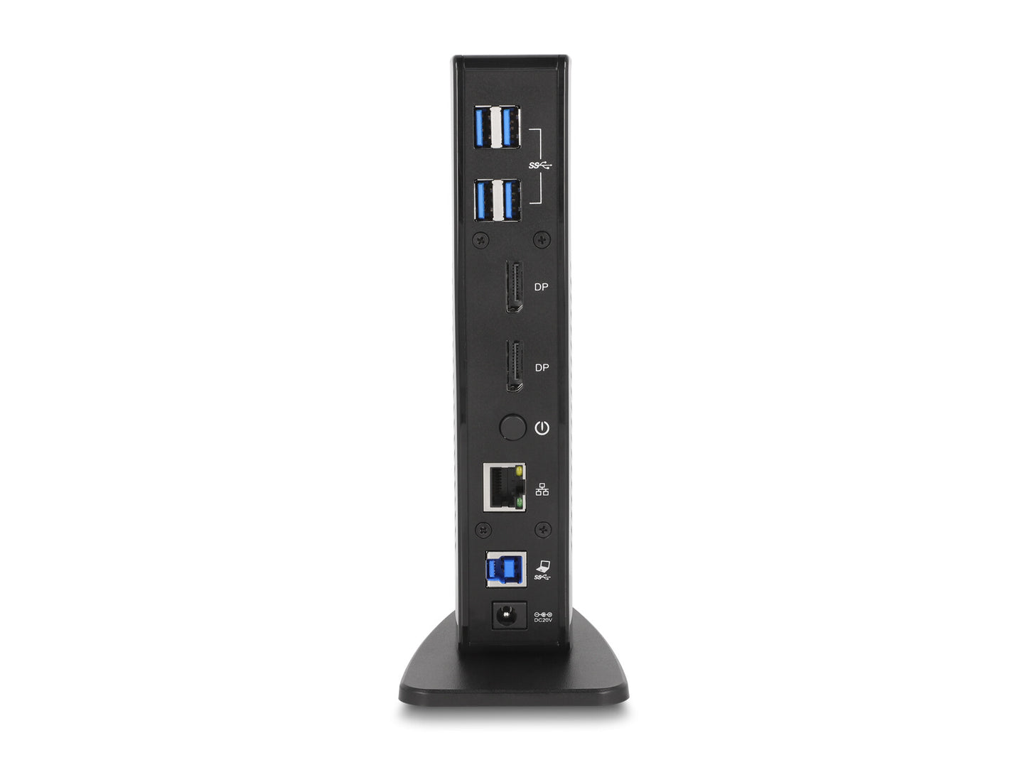 DeLOCK 87728 dockningsstationer för bärbara datorer Dockning USB 3.2 Gen 1 (3.1 Gen 1) Type-A + Type-C Svart