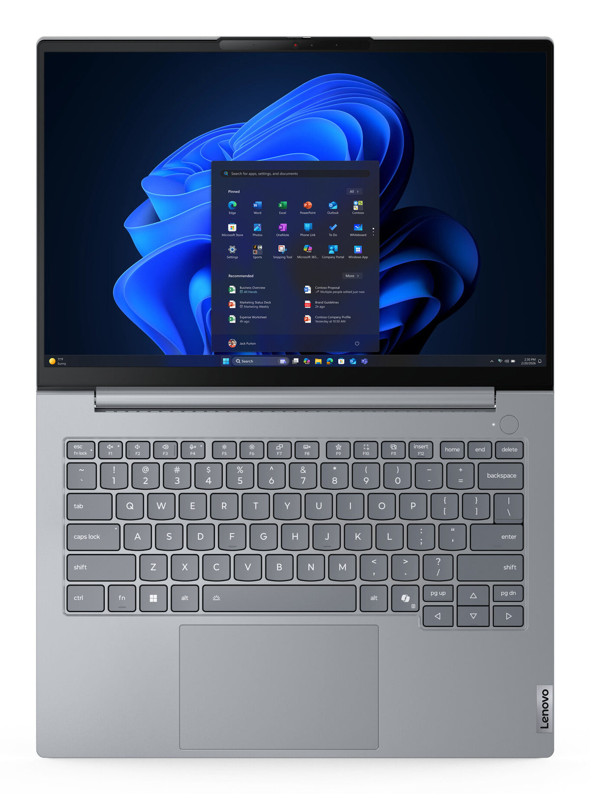 Lenovo ThinkBook 14 G9 AHP AMD Ryzen™ 7 250 Bärbar dator 35,6 cm (14") WUXGA 16 GB DDR5-SDRAM 512 GB SSD Wi-Fi 7 (802.11be) Windows 11 Pro Nordic Grå