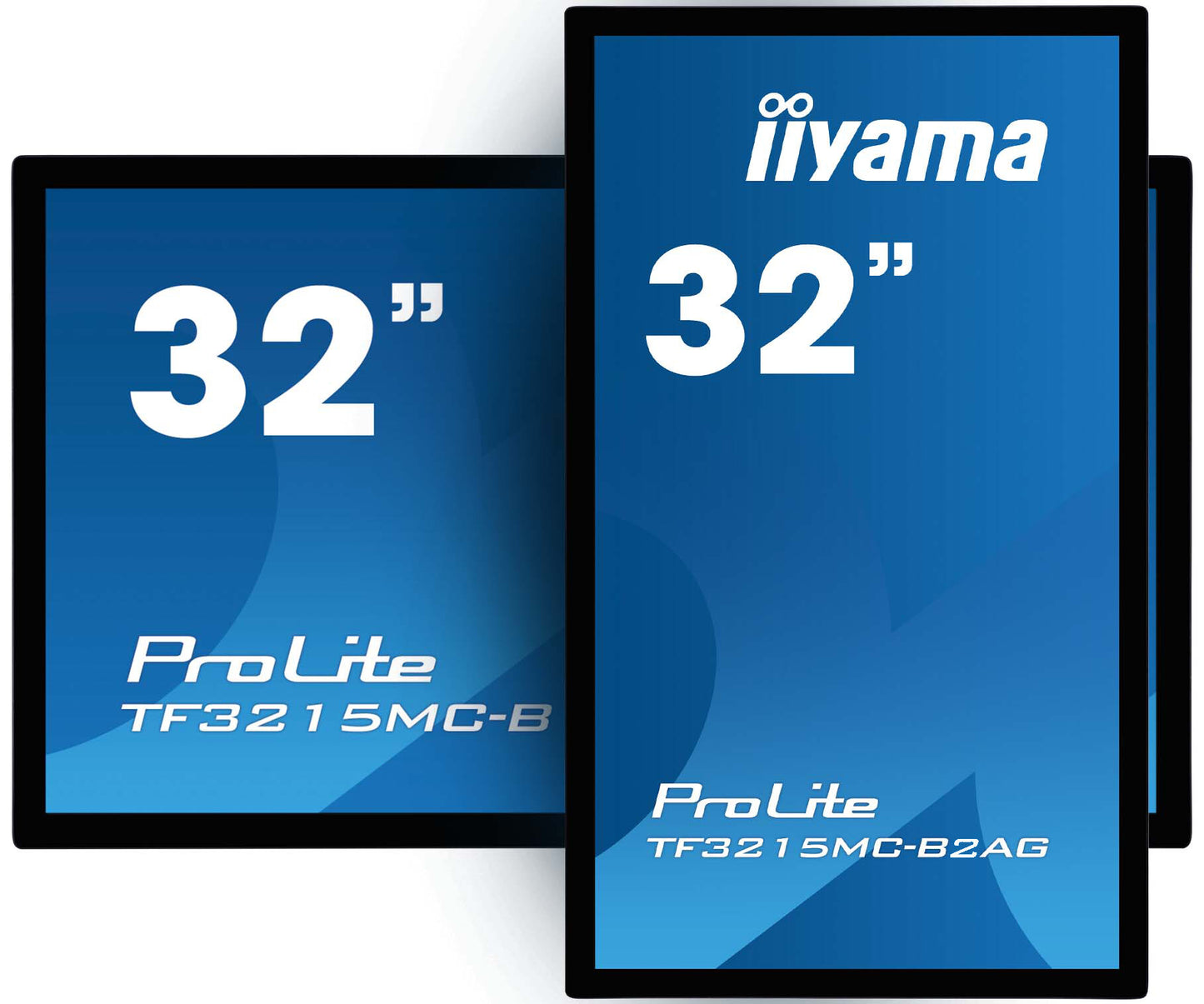 iiyama ProLite TF3215MC-B2AG platta pc-skärmar 80 cm (31.5") 1920 x 1080 pixlar Full HD LED Pekskärm kiosk Svart