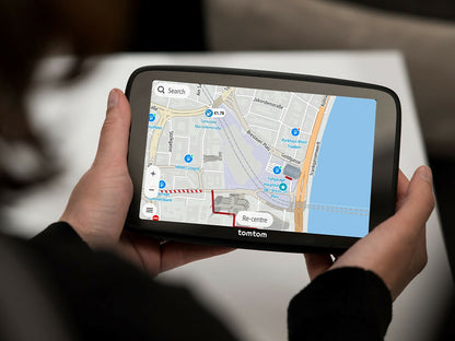 TomTom GO navigatorer Handheld / Fast 17,8 cm (7") Pekskärm Svart