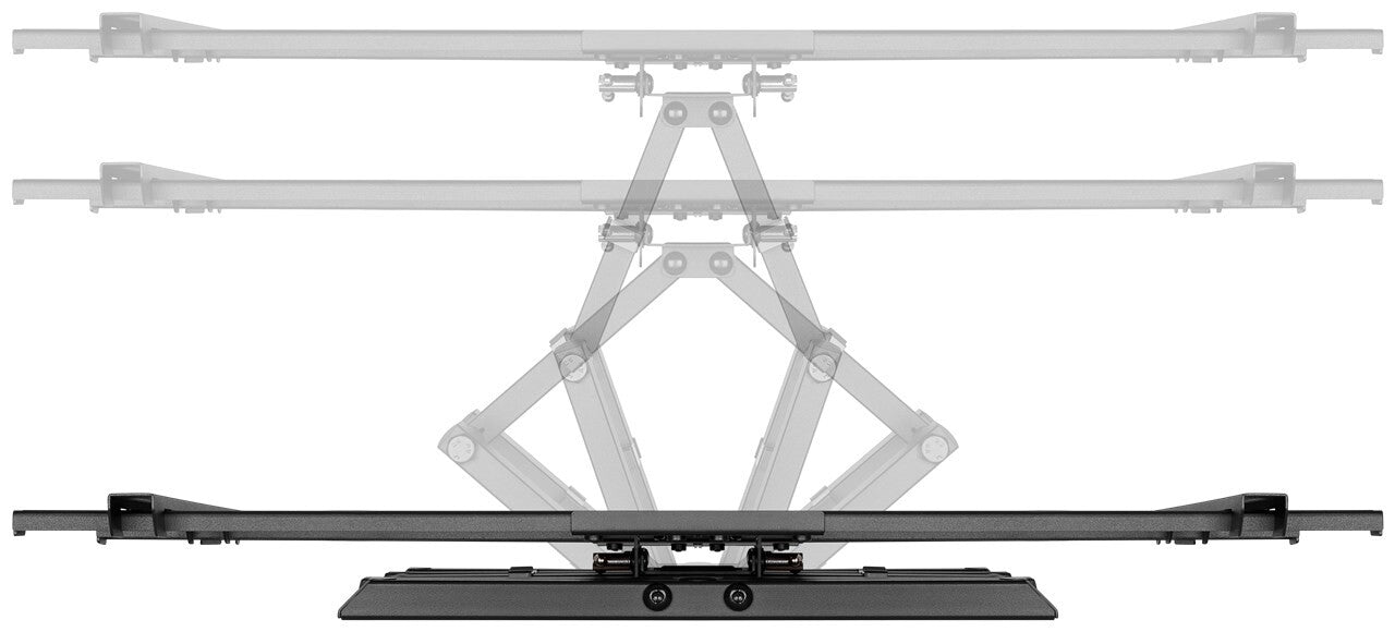 Goobay 49746 tv-fäste 2,54 m (100") Svart