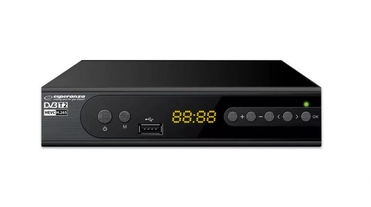 Esperanza EV106R TV-set toppboxar Kabel Svart