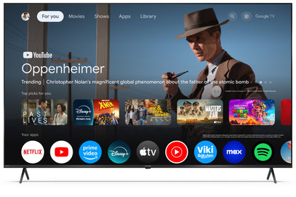 Sharp 70HP5265E TV-apparat 177,8 cm (70") 4K Ultra HD Smart-TV Wi-Fi Svart