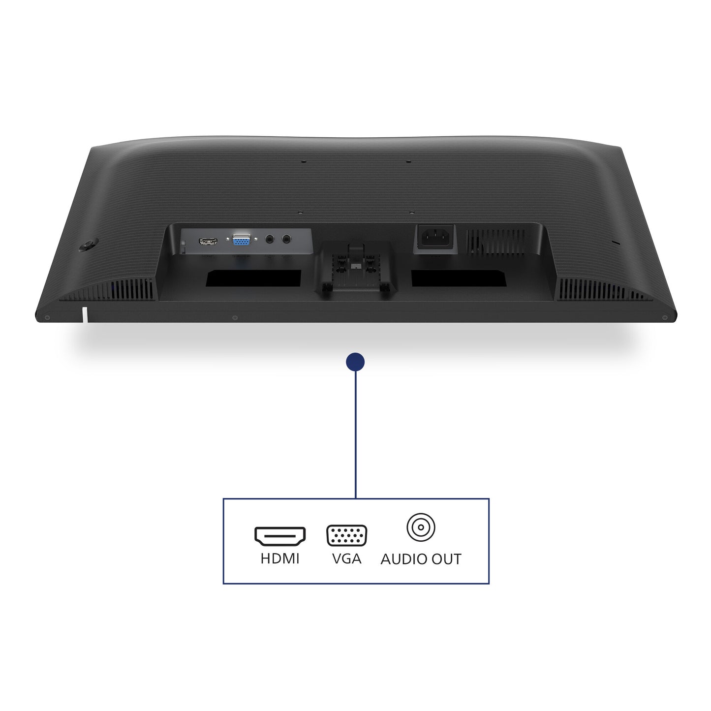 Philips 1000 series 24E1N1100A/00 platta pc-skärmar 60,5 cm (23.8") 1920 x 1080 pixlar Full HD LCD Svart