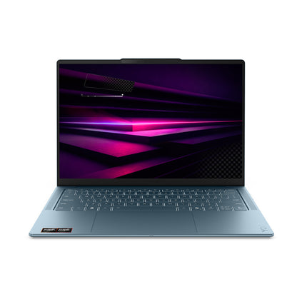 Lenovo Yoga Slim 7 14AGP11 Copilot+ PC AMD Ryzen AI 7 445 Bärbar dator 35,6 cm (14") 2.8K 16 GB 1 TB SSD Wi-Fi 7 (802.11be) Windows 11 Home tyska Turkosblå