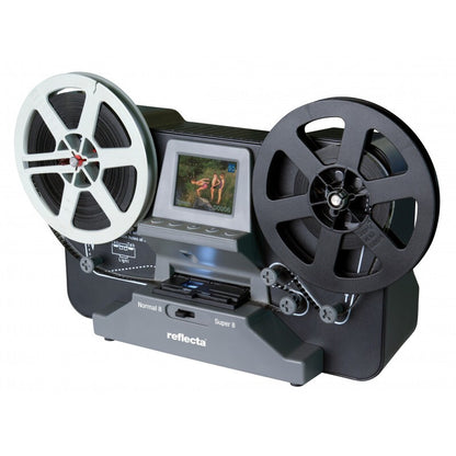 Reflecta Film Scanner Super 8 – Normal 8 Film-/diabildsscanner Svart