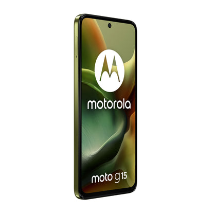 Motorola moto g15 17,1 cm (6.72") Dubbla SIM-kort Android 15 4G USB Type-C 4 GB 128 GB 5200 mAh Grön