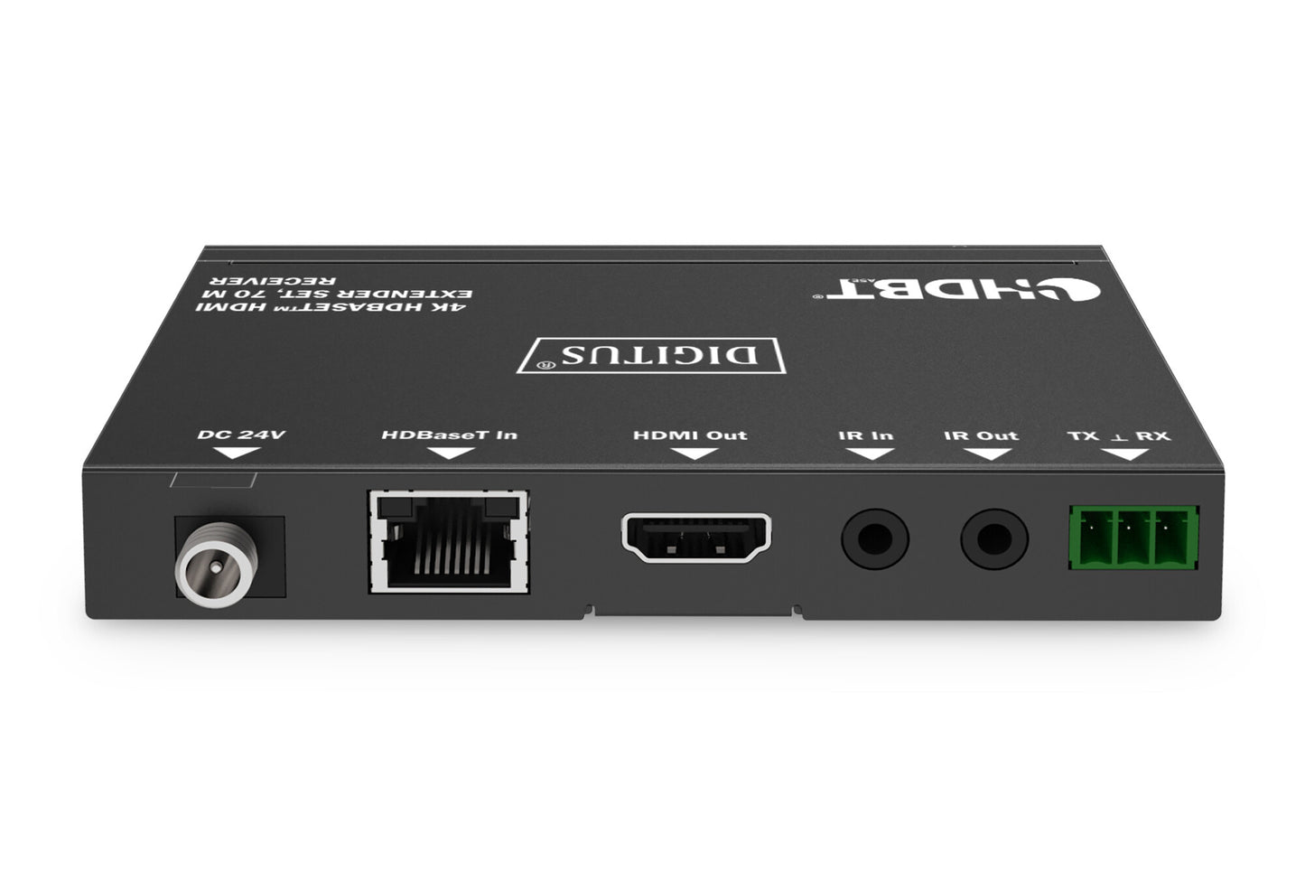 Digitus DS-55520 AV-förlängare Sändare och mottagare för AV-utrustning Svart