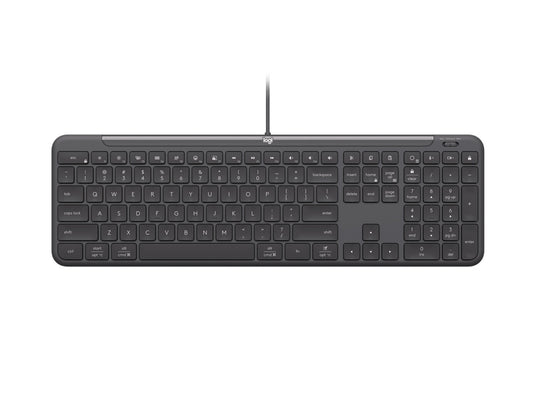 Logitech Signature Slim Wired K620 For Business tangentbord Universal USB QWERTZ tyska grafit