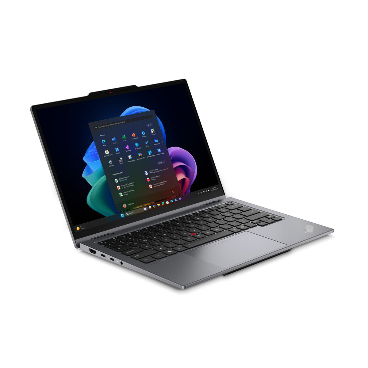 Lenovo ThinkPad X1 2-in-1 Gen 11 Aura Edition Copilot+ PC Intel Core Ultra 5 325 Hybrid (2-i-1) 35,6 cm (14") Pekskärm WUXGA 32 GB LPDDR5x-SDRAM 512 GB SSD Wi-Fi 7 (802.11be) Windows 11 Pro Nordic Grå