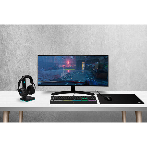 Corsair K55 RGB PRO tangentbord Spela USB QWERTY Engelska (USA) Svart