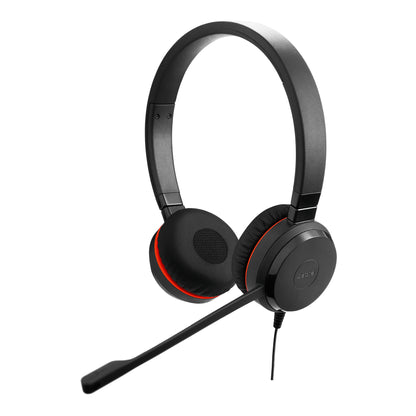 Jabra Evolve 30 II Headset Kabel Huvudband Kontor/callcenter USB Type-A Svart
