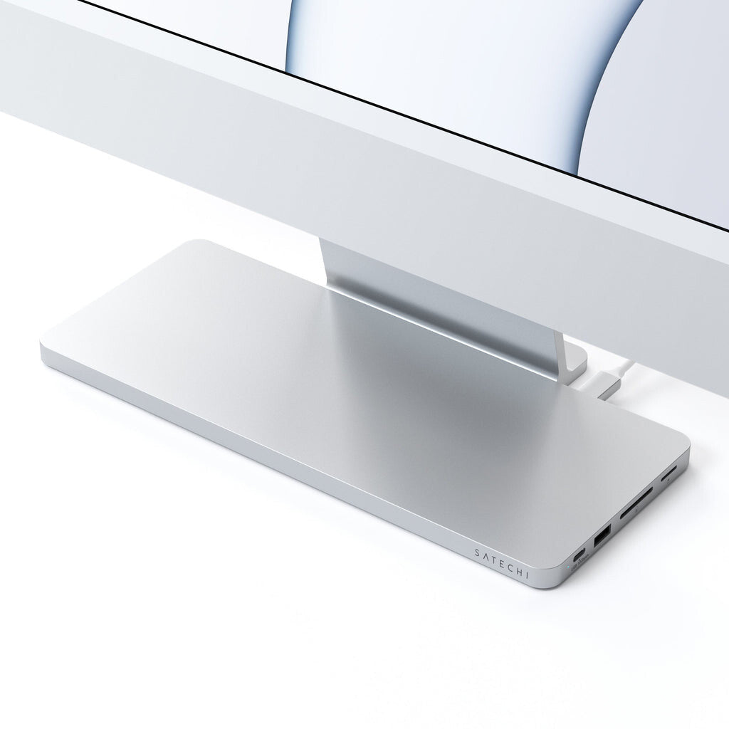 Satechi ST-UCISDS dockningsstationer för bärbara datorer Kabel USB 3.2 Gen 2 (3.1 Gen 2) Type-C Silver
