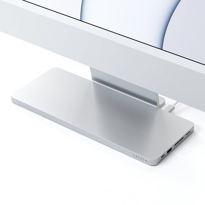 Satechi ST-UCISDS dockningsstationer för bärbara datorer Kabel USB 3.2 Gen 2 (3.1 Gen 2) Type-C Silver