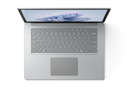 Microsoft Surface Laptop 6 Intel Core Ultra 5 135H Bärbar dator 38,1 cm (15") Pekskärm 16 GB LPDDR5x-SDRAM 256 GB SSD Wi-Fi 6E (802.11ax) Windows 11 Pro Platina