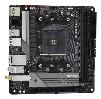 Asrock B550M-ITX/ac AMD B550 Uttag AM4 Mini-ITX