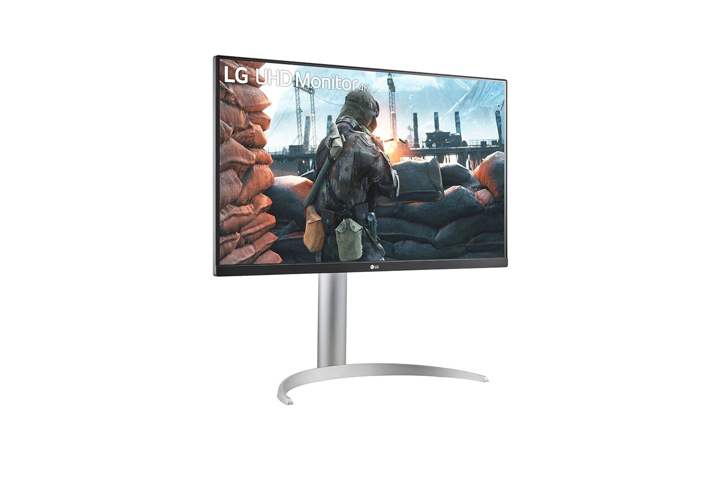 LG 27UP650P-W platta pc-skärmar 68,6 cm (27") 3840 x 2160 pixlar 4K Ultra HD LED Silver