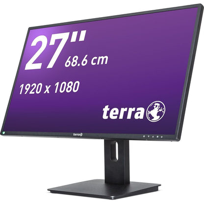 TERRA 3030207 LED display 68,6 cm (27") 1920 x 1080 pixlar Full HD Svart