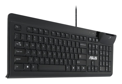 ASUS Smart Card Keyboard KU100 tangentbord Hem / Kontor USB Svart