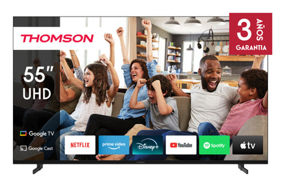 Thomson 55UG4S14 TV-apparat 139,7 cm (55") 4K Ultra HD Smart-TV Wi-Fi Svart