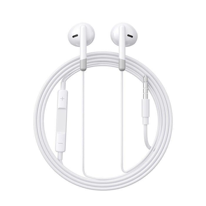 JOYROOM JR-EW01 hörlur och headset Kabel I öra Samtal/musik Vit