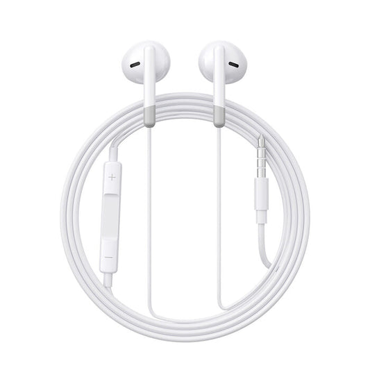JOYROOM JR-EW01 hörlur och headset Kabel I öra Samtal/musik Vit
