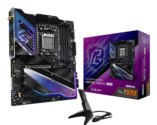 Asrock MK X870E NOVA WIFI AMD X870E AM5-sockel ATX